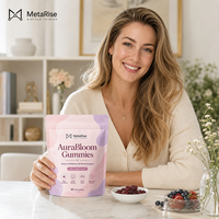 Gummies de bien-être aux phéromones pour adultes, marque privée OEM, complément alimentaire naturel pour un style de vie sain, 60 unités
