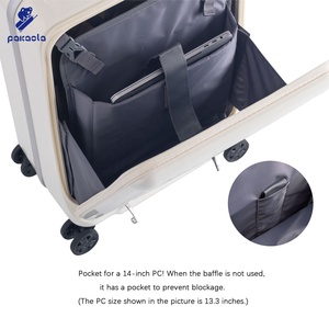 Equipaje Ultraligero de 2.7 kg con Compartimento para Laptop de 14 Pulgadas, Bolsillo con Solapa y Cierre TSA para <span class=keywords><strong>Vuelos</strong></span> Internacionales - Product Image 5