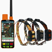 Collier traceur gps étanche pour chien avec fonction de dressage pour chien de chasse