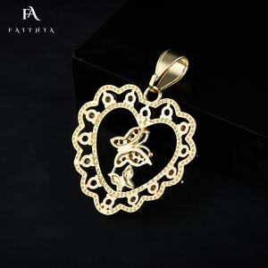 FP1035 vari <span class=keywords><strong>tipi</strong></span> <span class=keywords><strong>di</strong></span> collana con ciondolo regalo per la festa della mamma con zirconi cubici personalizzati Oro Laminado 18k - Product Image 6