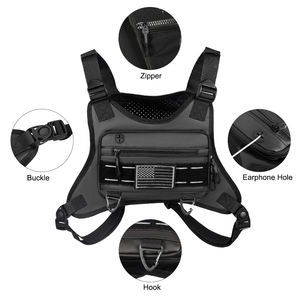 Bolsa Táctica de Pecho Multifuncional de Emergencia, Organizador de Herramientas Compacto de Alta Calidad, Impermeable - Product Image 4