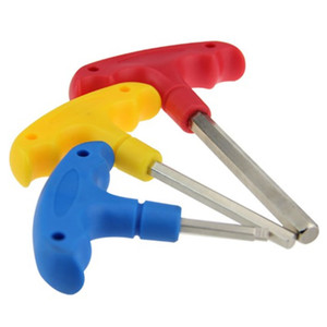 <span class=keywords><strong>Clé</strong></span> Allen à Tête <span class=keywords><strong>Plate</strong></span> et à Tête Sphérique en Acier Allié S2 avec Poignée en T en Plastique de 2 mm à 10 mm <span class=keywords><strong>Clé</strong></span> Dynamométrique - Product Image 6