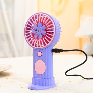 Mini Ventilador Portátil con Diseño de Flor, Batería Recargable, Plegable, para Niños y Regalos - Product Image 3