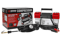 Compresseur d'air à Double cylindre 300L, 12V/24V, 200psi, gonfleur de pneus, pour voiture, camion, SUV, ATV et Bus