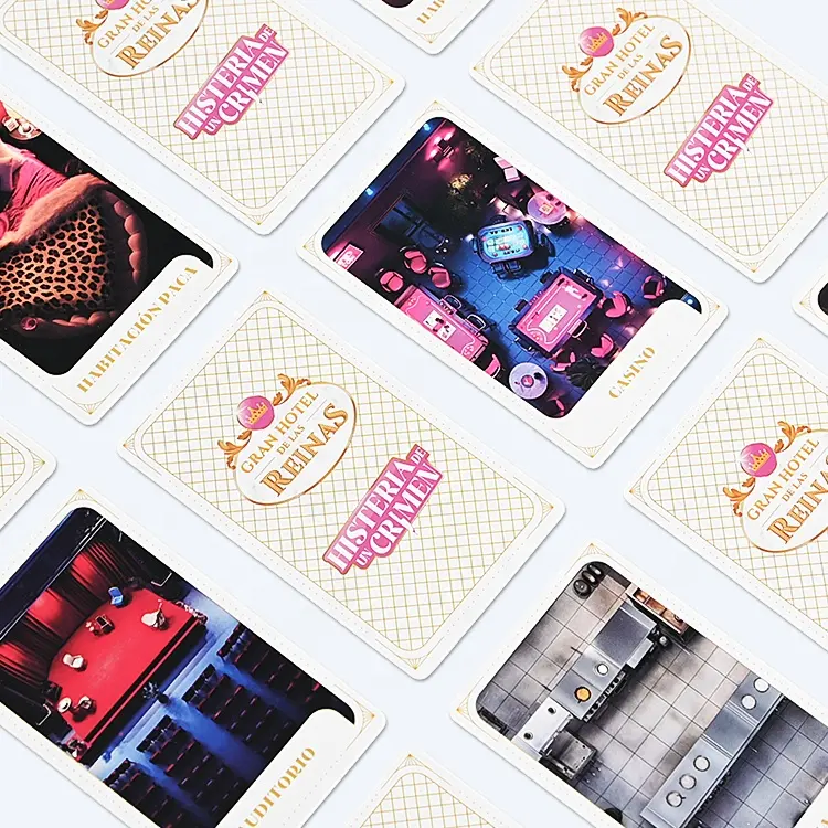 カスタムメイドのカップル会話ゲームカードデッキ印刷カップルカードボードゲーム大人のメーカーボックス付き