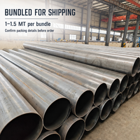 Fabricant de tubes en acier soudés, tubes ronds en acier au carbone GB T13793 BS 1387 ASTM A53 A106 Q195 Q215 Q235 pour la vente en gros
