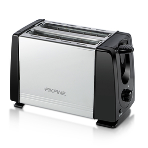 <span class=keywords><strong>Grille</strong></span>-<span class=keywords><strong>pain</strong></span> AKANE 650W 2 tranches Tostadora De 2 Rebanadas avec fente pour carte à chauffage rapide Conception facile à nettoyer Appareil de petit-déjeuner compact - Product Image 4