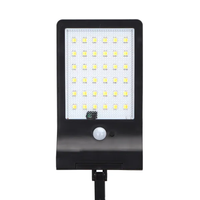 Nouvelle conception personnalisable, lumière solaire murale LED à détecteur de mouvement en ABS pour extérieur, jardin, villa, maison, rue, cour rurale