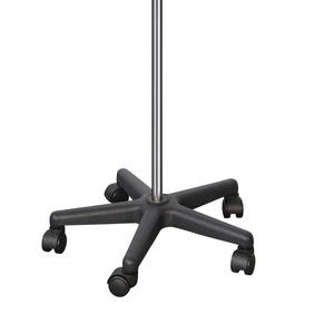 Support IV Xinsheng sur roulettes en acier inoxydable, support de perfusion sur pied pour usage médical - Product Image 1