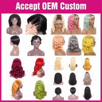 Perruques de cheveux humains Pixie Cut Short Bob Wig Front Coloré Court Bob Perruques Livraison de nuit Vierge brésilienne Glueless HD Lace