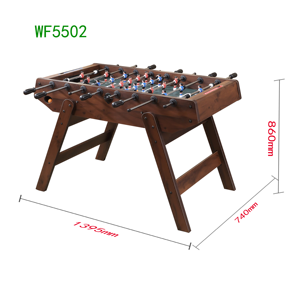 Chất lượng cao 55 inch bóng đá bảng, cổ điển bé chân Foosball bảng, kích thước tiêu chuẩn bóng đá Bảng bóng đá trò chơi bảng - Product Image 6
