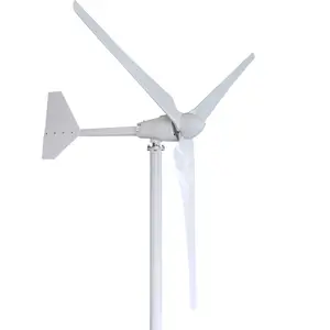 经济实惠的3KW 48VAC风力发电机，带1800毫米玻璃钢叶片96V 120V 220V 380V电压3000瓦风力发电机，适用于家用
