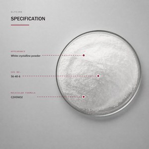 Glicina en Polvo de Alta Pureza <span class=keywords><strong>CAS</strong></span> 56-40-6 Grado FCC USP AJI92 - Product Image 3