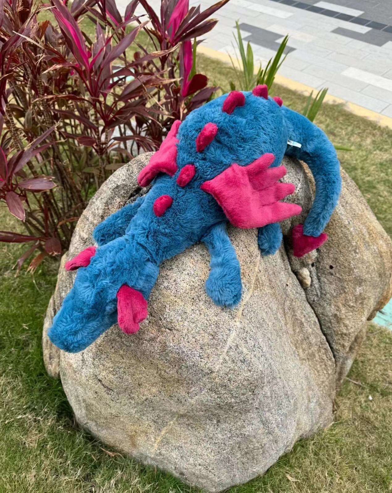 Medium blue dragon 50cm
