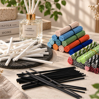 Bâtonnets diffuseurs en fibre blanche de tailles et longueurs personnalisables, bâtonnets diffuseurs en rotin pour la diffusion de parfum