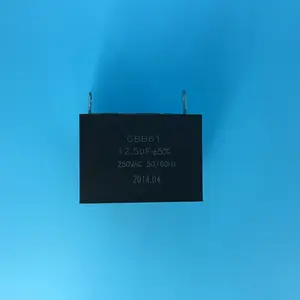 13.5uf cbb61 condensateur de type boîte noire dossier UL n E193081