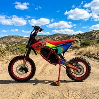 Nouvelle moto tout-terrain électrique TengQi 72V 6000W 80Km/h ZheJiang avec batterie au lithium