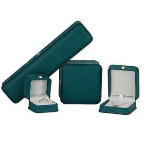 Caja de Joyería Multifuncional de Alta Calidad en Cuero PU para Anillos, Aretes, Collares y Cadenas - Product Image 1