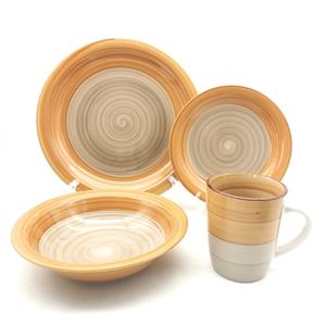 Service de table <span class=keywords><strong>en</strong></span> céramique écologique <span class=keywords><strong>Arcopal</strong></span>, <span class=keywords><strong>vaisselle</strong></span> italienne, ensemble de couverts pour fêtes et mariages - Product Image 2