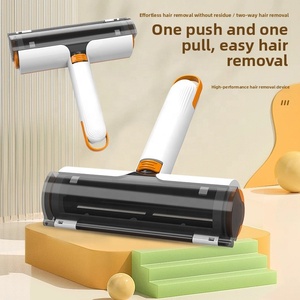 แปรงกำจัดขนสัตว์เลี้ยงแบบลูกกลิ้ง พร้อมระบบดูดฝุ่นสองด้านด้วยไฟฟ้าสถิต  อุปกรณ์กำจัดขนสัตว์เลี้ยงอเนกประสงค์ - Product Image 5