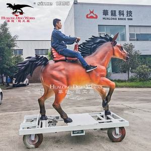 Simulador de equitación de modelo de caballo de simulación de tamaño real para Parque - Product Image 6