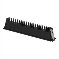 Grille LED longue et étroite intégrée, spot linéaire encastré multi-têtes anti-éblouissement, idéal pour une conception d'éclairage intégral sans luminaires dans toute la maison.