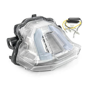 Feu arrière LED intégré avec clignotant et feu stop en plastique pour moto, compatible MT-07 2025 - Product Image 1