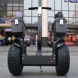 Self-Balancing <b>Scooter</b> With Oversized Steel Wheels 36V 150kg Load Capacity for Security Patrol Xll-01 Oversized Wheels Enhances - Product Image 2
