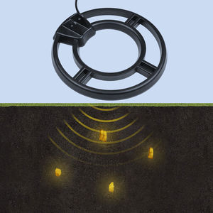 جهاز كشف المعادن MD4030 الاحترافي بوصة ، ملف بحث مقاوم للماء للذهب والبلاتين والماس ، مادة بلاستيكية مستعملة تحت الأرض - Product Image 6