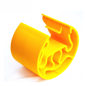 Protector de columna de estante de plástico vertical amarillo o negro personalizado de fábrica confiable de China - Product Image 3