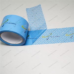 Cinta Adhesiva Azul de Seguridad para Sobres, Cajas y Embalajes, con Precinto de Seguridad VOID <span class=keywords><strong>OPEN</strong></span>, 50 m - Product Image 4