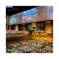Pantalla LED Fija para Interiores, Fondo de Escenario para Auditorio, Video Wall de 3840Hz de Alta Frecuencia de Actualización, Color Completo, Empalme sin Costuras
