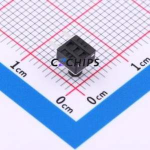 BX-TS-26-454555BSJ Tactile Switch Through hole-3P,4.5x4.5mm Switch Single Pole Single Throw Round Button 2.6N Through Hole - Product Image 2