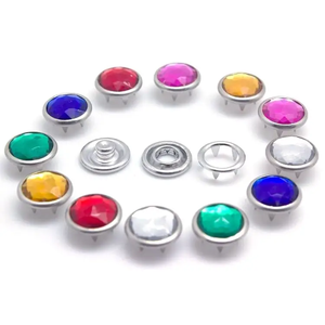 <span class=keywords><strong>Precio</strong></span> al por mayor, cierre a presión de punta de metal, anillo personalizado, botón a presión de metal <span class=keywords><strong>para</strong></span> <span class=keywords><strong>ropa</strong></span> - Product Image 1