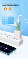 Outil de test de puissance de courant de tension de charge de détecteur de chargeur rapide durable JCID JC-CT02 PD pour iPhone Android vérifier rapidement