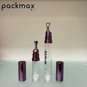 Botellas de plástico de lujo personalizadas para el cuidado de la piel Embalaje de lujo ecológico para ojos y labios para precios de esencia - Product Image 2