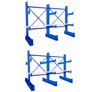 3/4/5 שכבה אחסון rakking מערכת בד גלגול כבד חובה 500kg-5ton מדף עבור נירוסטה מתכת חד צדדית - Product Image 1