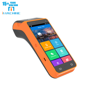 Imachine EMV <span class=keywords><strong>PCI</strong></span> Visa MasterCard chứng nhận 5.5 inch 4G Android 8.1 Quad-core 1.3GHz 1GB RAM 16GB SSD NFC USB <span class=keywords><strong>POS</strong></span> thiết bị đầu cuối di động - Product Image 3