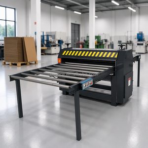 Máquina troqueladora <span class=keywords><strong>de</strong></span> rodillos con mesa plana para cartón corrugado, cartón, plástico PP y láminas huecas - Product Image 1