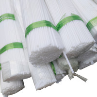 100% tout nouveau matériau tige de résistance à haute température barre de PTFE blanc