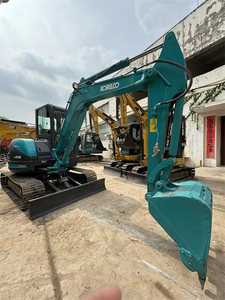 Kobelco รถขุดตีนตะขาบไฮดรอลิก kobelco Sk55ขุดขนาดเล็ก5ตันของแท้ - Product Image 2