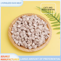 Nourriture pour chien lyophilisée complète et lyophilisée Canard friandises nutritives pour animaux de compagnie