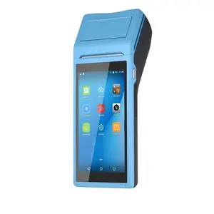 Q2 Tragbares Multitouch-Handheld-Pos-Terminal Android Mobiler Touchscreen Pos Quittung drucker des Verkaufs systems