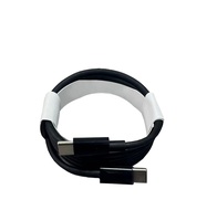 Câble de charge USB Type C 60W, charge rapide, synchronisation des données, câble en TPE noir, téléphone portable, tablette, ordinateur portable, câble durable