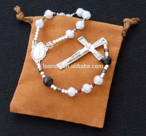 Bolsitas para Joyería de Lujo, Elegantes y Personalizadas, Bolsitas de Terciopelo y Fieltro para Rosarios y Coronillas - Product Image 4