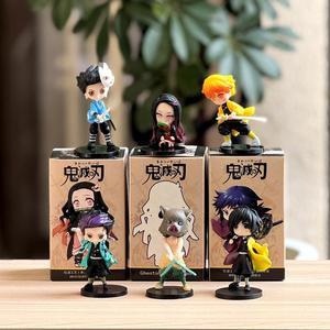 Figurine PVC Demon Slayer Boîte Mystère Tanjiro Nezuko Kyojuro Rengoku Mitsuri Modèle de Poupée Anime Adulte - Product Image 3