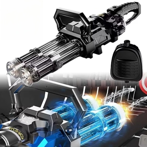 Pistola ad Acqua Elettrica <span class=keywords><strong>Automatica</strong></span> a Doppio Tubo Gatling 2025 per Bambini e Adulti - Product Image 5