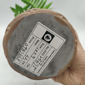 Lot de mini-plantes d'orchidées artificielles en céramique émaillée, design européen, pour jardins et centres commerciaux, emballées en carton - Product Image 6