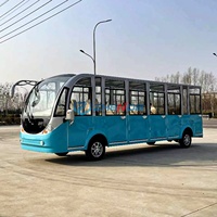 Autobús Eléctrico de Lujo ZhenDa de 17 Plazas, con Batería de Litio, Motor de CA de 7.5KW, Autonomía de 110-130 km, Ideal para Transporte Urbano, Aeroportuario y Turístico