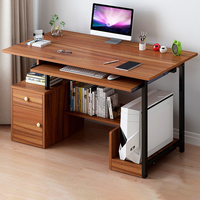 Meuble de bureau moderne blanc simple, petit bureau d'écriture pour femmes, étudiants et patrons, poste de travail